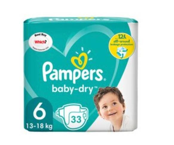 Pampers any size 33 pcs 1 box - 2