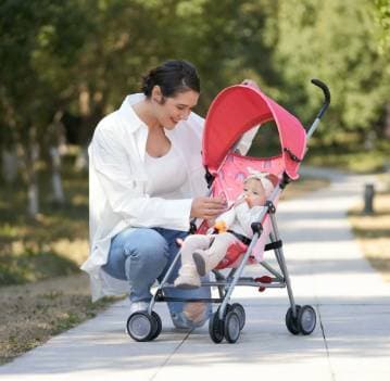 Passeggino a ombrello Parents Choice - Neonato, bambino, bambino piccolo - Fino a 40 libbre - 2