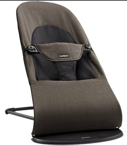 BabyBjörn Bouncer Balance Soft - Organic - Black / Brown