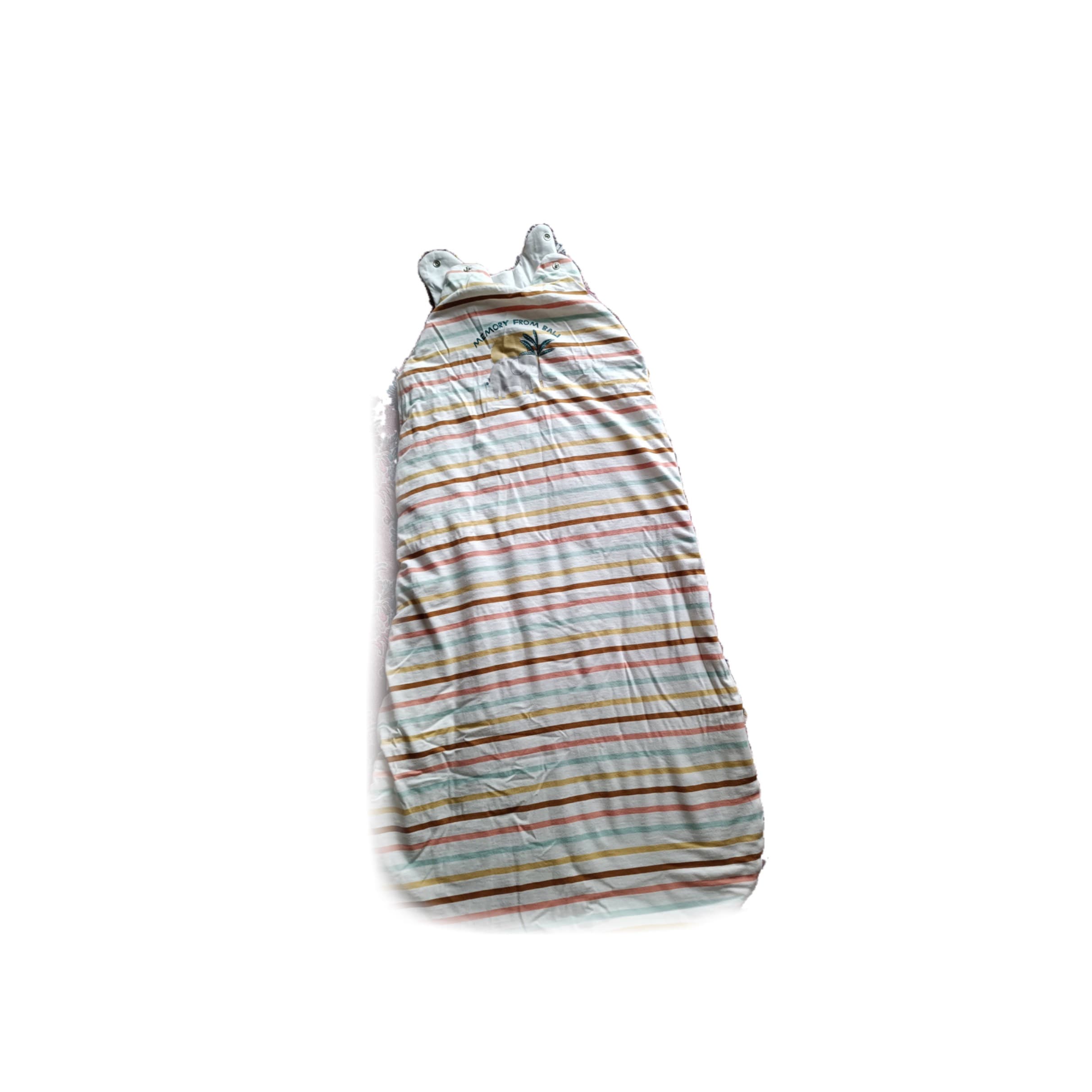 Baby sleeping cozy zipper