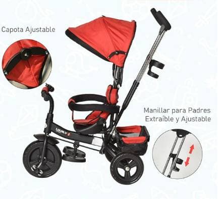«Triciclo per bambini HOMCOM/Triciclo per bambini HOMCOM - 2