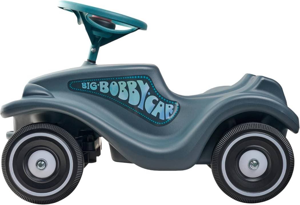 BIG Bobby Car Classic Eco — Ride-On riciclato con clacson e ganci di traino (1-5 anni, fino a 50 kg) - 2