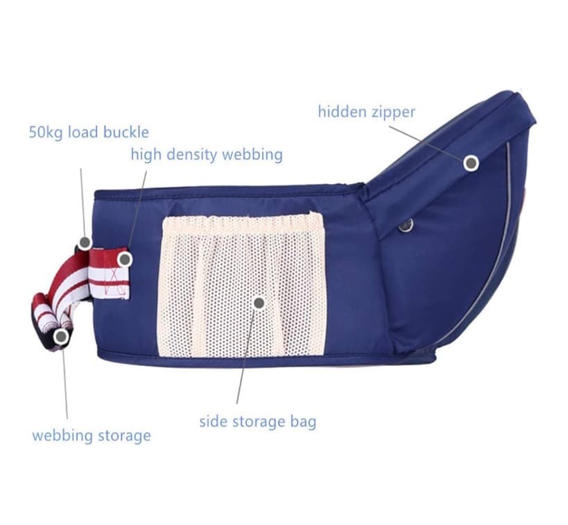 Hipseat Baby Carrier Seat - 2
