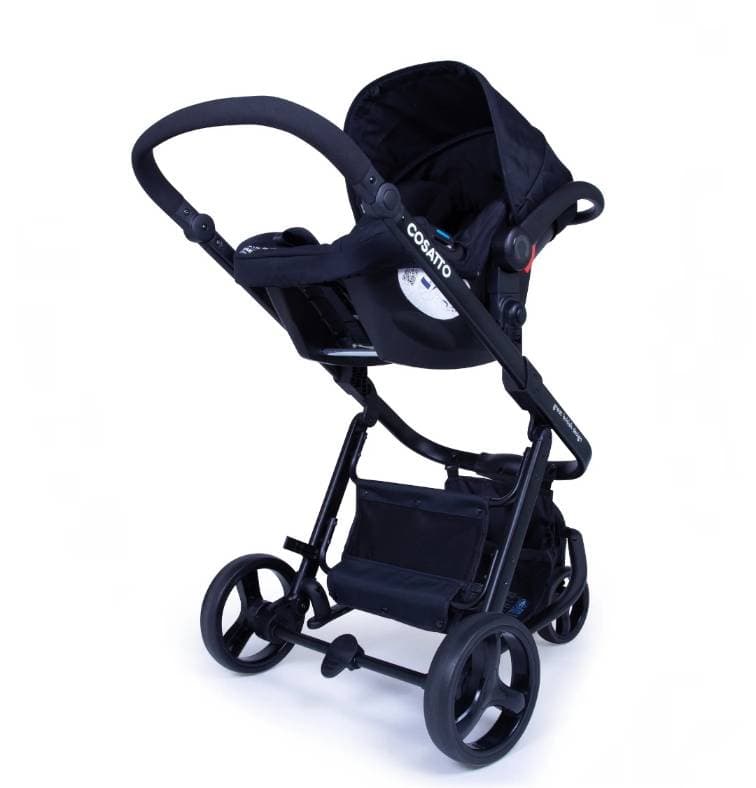 Cosatto Giggle Mix Travel system 3 in 1 (birth-15kg/ birth-33lbs) rain cover included - 3