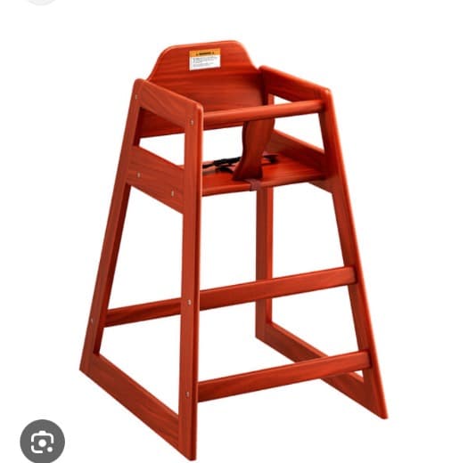 High Chair- Mahogany