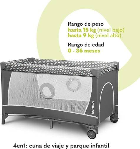 Lettino da viaggio 4 in 1 - fino a 15 kg (36 mesi) - 3