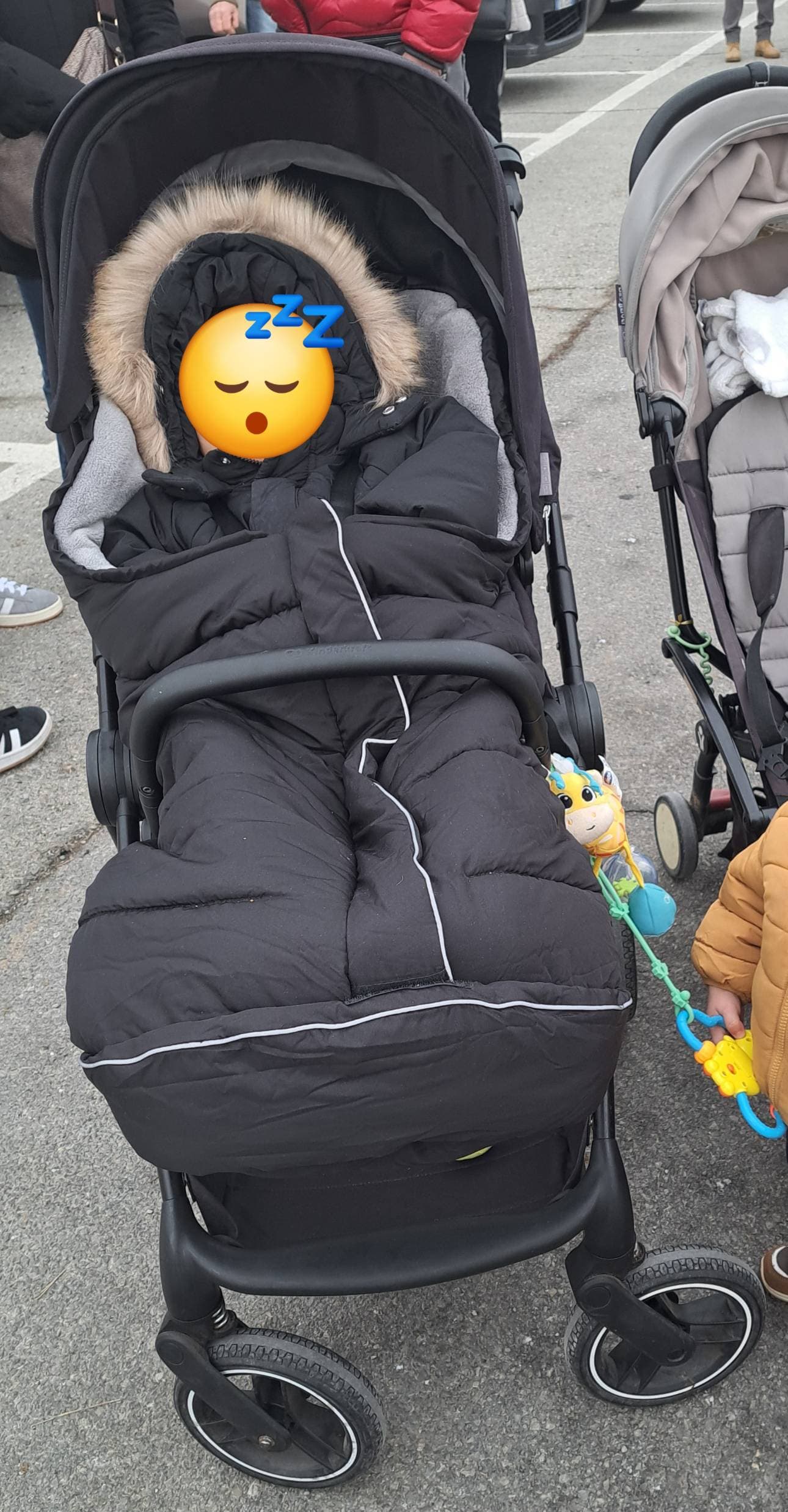 coprigambe e sacco a pelo per passeggino - 2