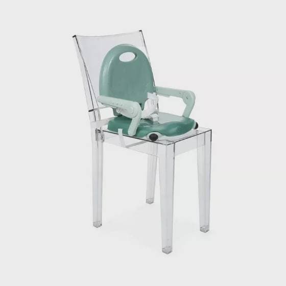Chicco Portable Plastic Highchair for Chair Pocket Snack Sage - 4