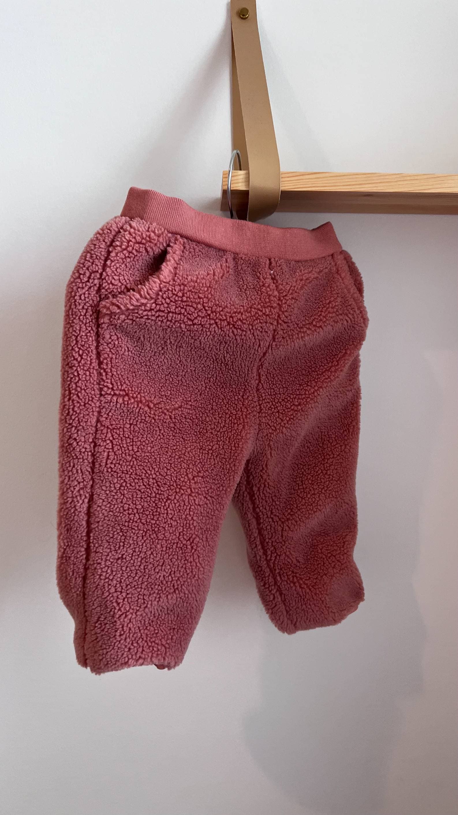 Cozy "Cherry Nice" Zara Fleece Two-piece Track Suit (9-18months) - 3