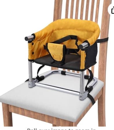 Alzasedia portatile - Alzasedia per bambini - Seggiolone - 3