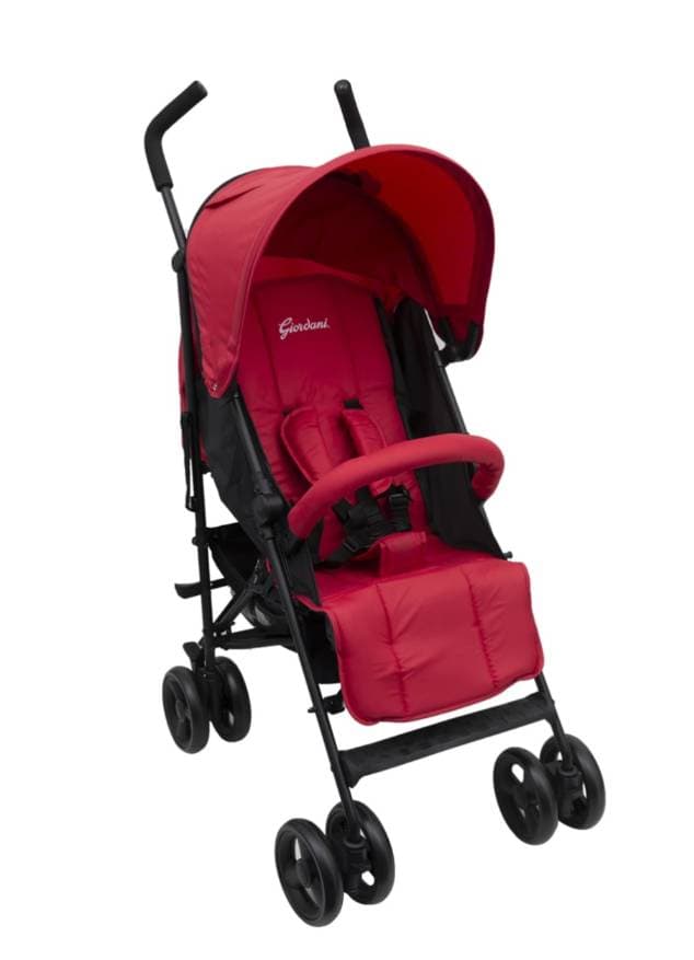 Passeggino leggero Giordani rosso