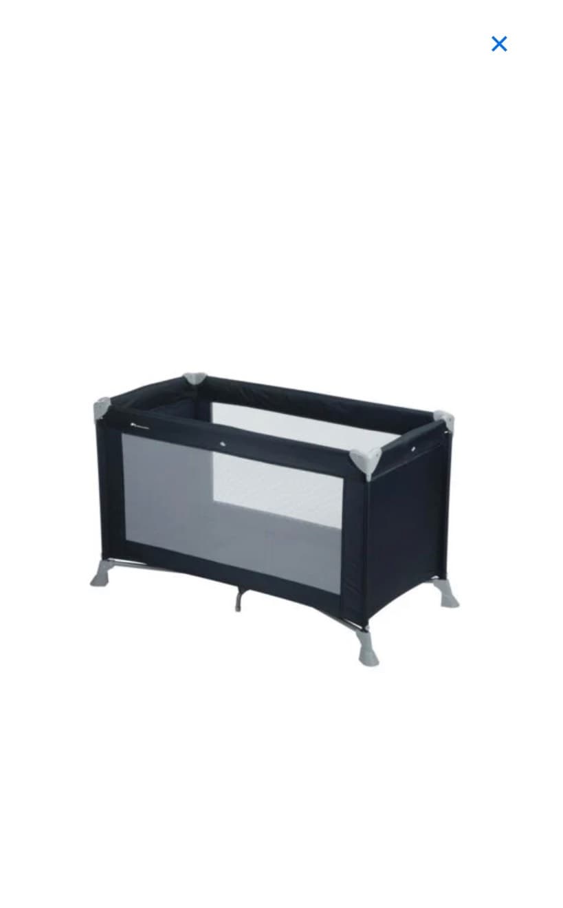 Navy blue umbrella bed 60x120 cm BEBE CONFORT