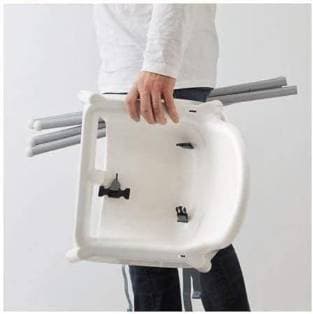 Ikea ANTILOP White Highchair with Tray - 3