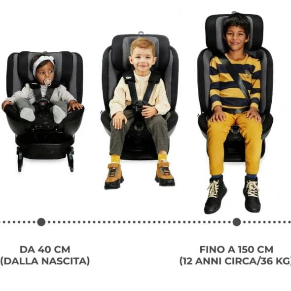 360° Rotating Car Seat (0-36 kg for Children 40-150 cm) - 3