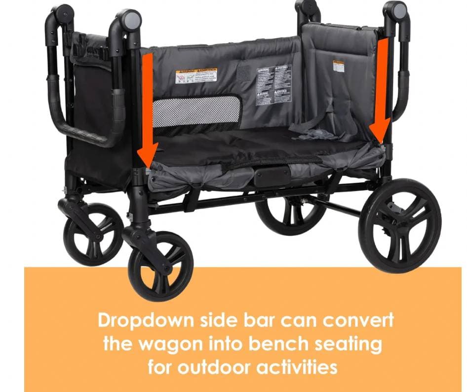 BABY TREND Quest PLUS 3-in-1 Stroller Wagon - 4