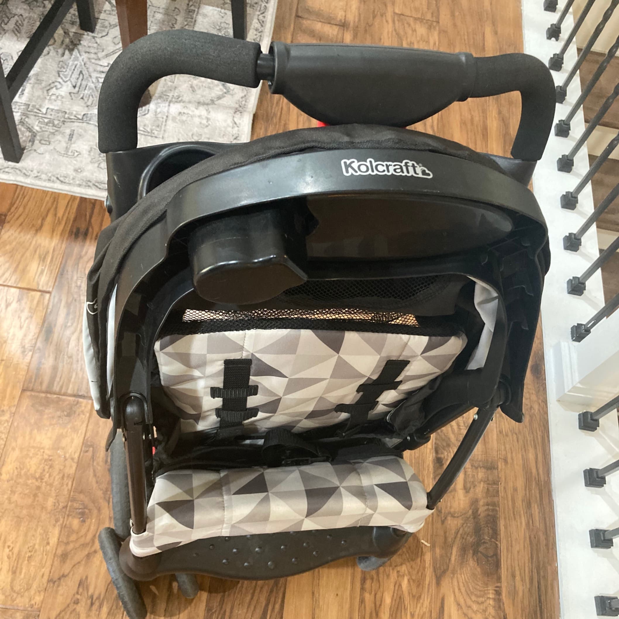 Kolcraft Lightweight Stroller / 50lbs (Unisex Gray) - 3