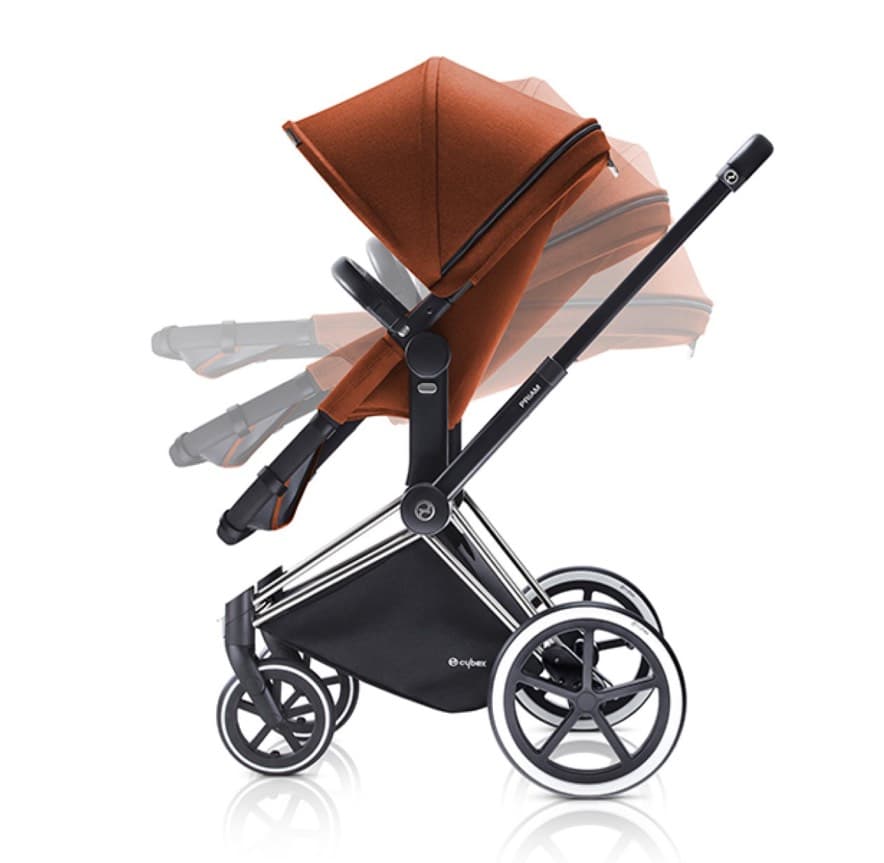 Cybex priam all terrain autum, kids stroller 2in1 model with bassinet, plus extra tray - 2