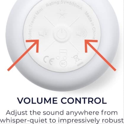 Yogasleep Travel Mini Portable White Noise Machine - 2