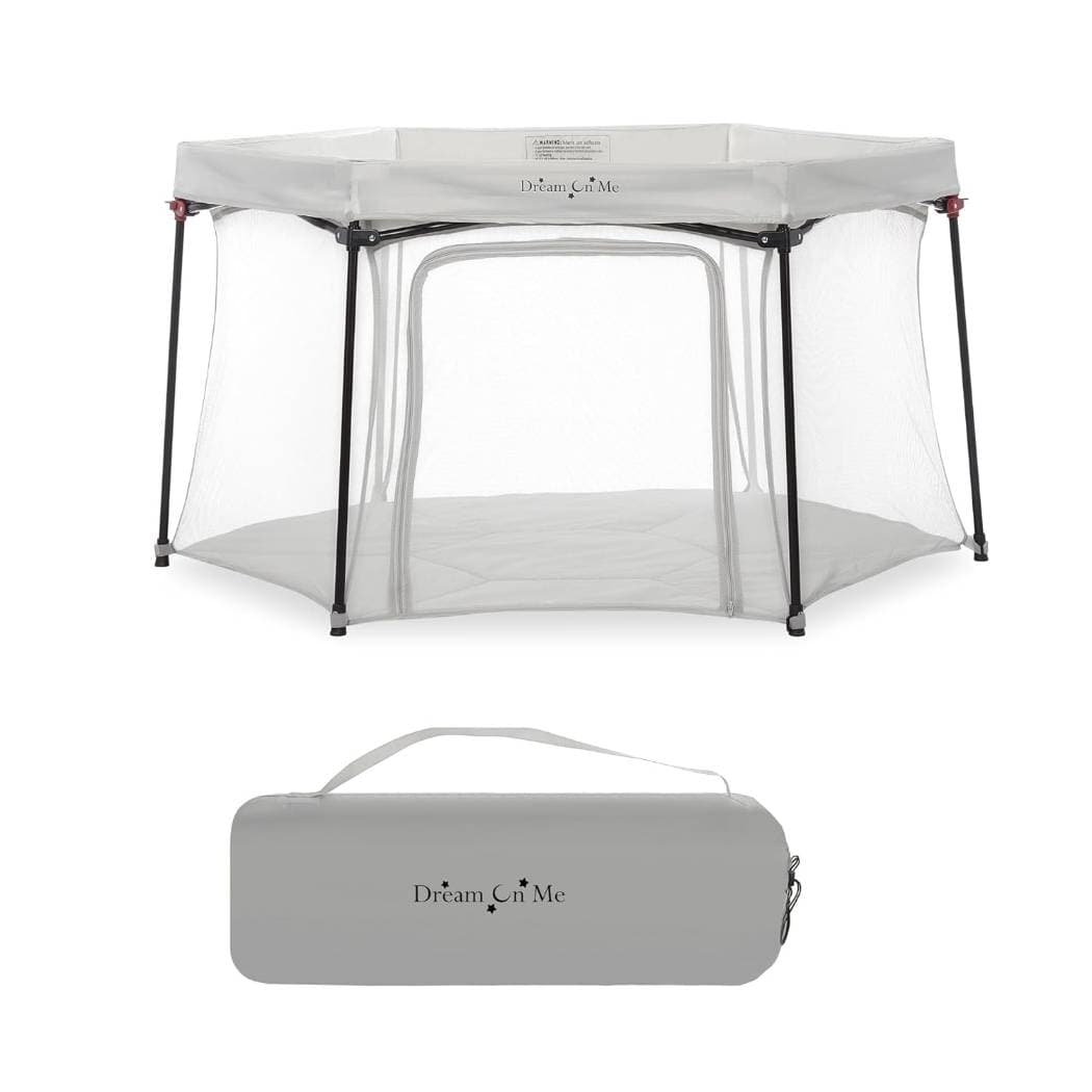 Dream On Me Onyx Portable Playpen / Up to 35 Lbs