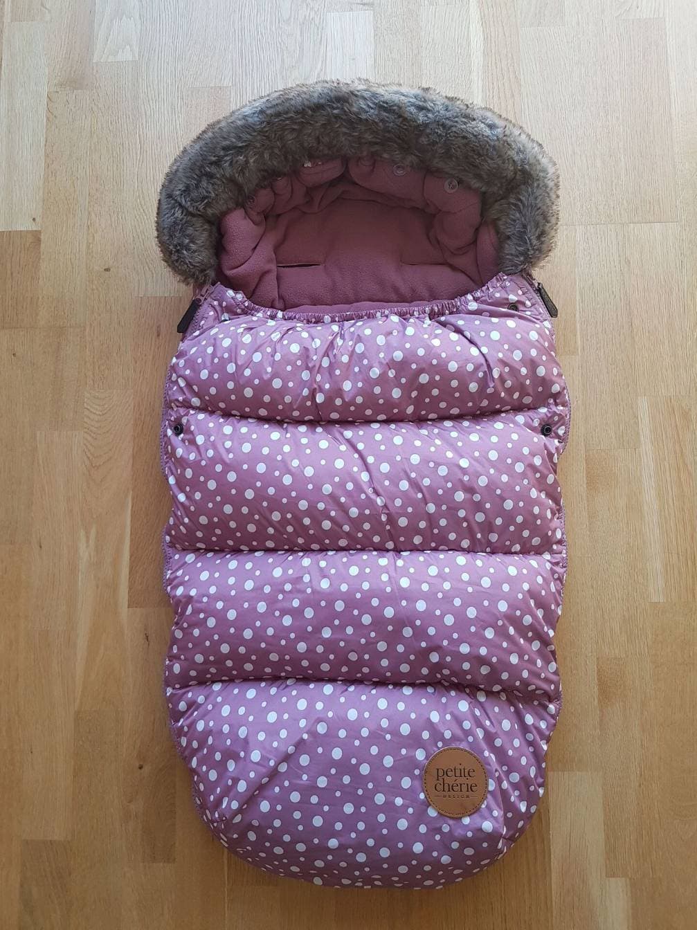 Warm winter sleeping bag