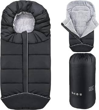 footmuff and sleeping bag for stroller