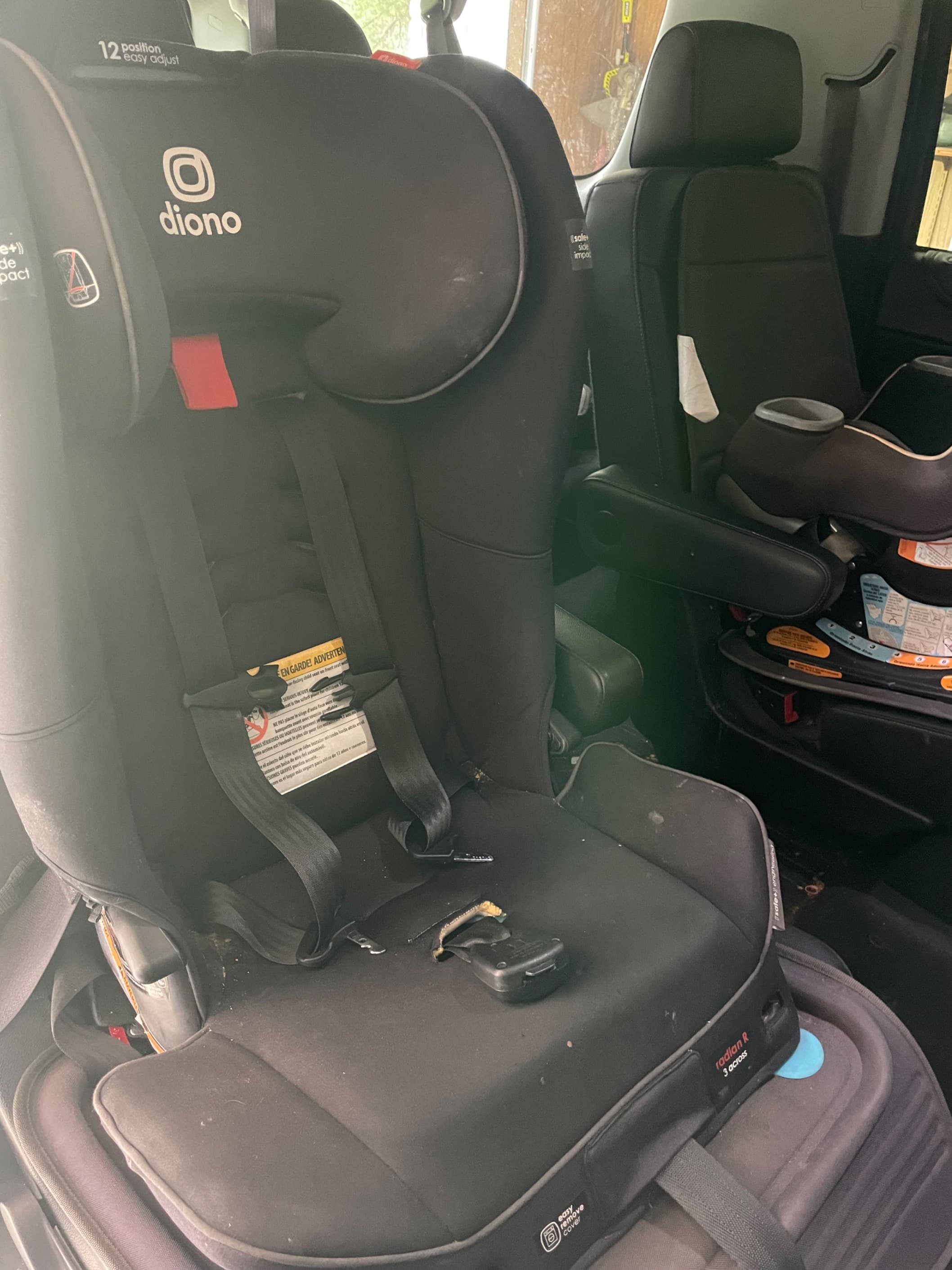 Cambria 2XT 2-in-1 High-Back Booster - Black Car Seat 40 - 120 lb - 4