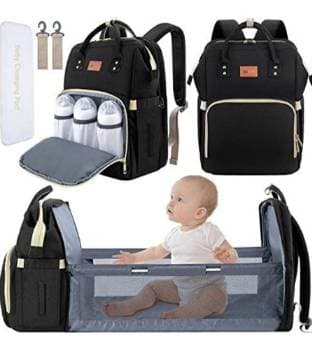 Diaper Backpack with Changing Mat