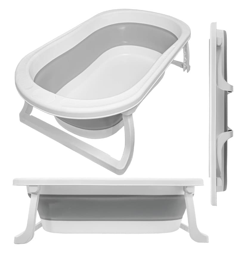 🛁 Vasca da bagno compatta e confortevole per neonati: pieghevole - 1
