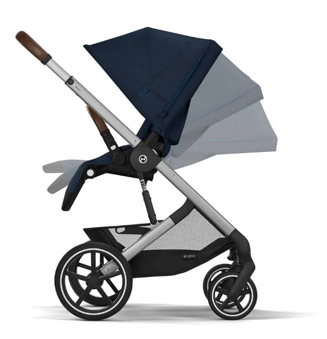 Kinderwagen BALIOS S LUX argento/blu oceano - 3