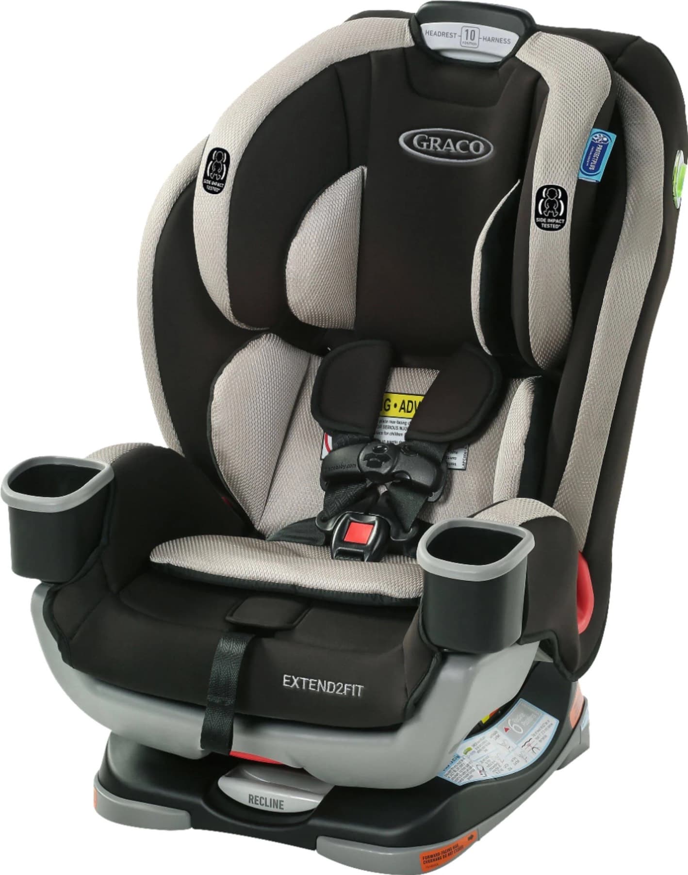 Graco Extend2Fit 3-in-1 Convertible Infant and Toddler Car Seat