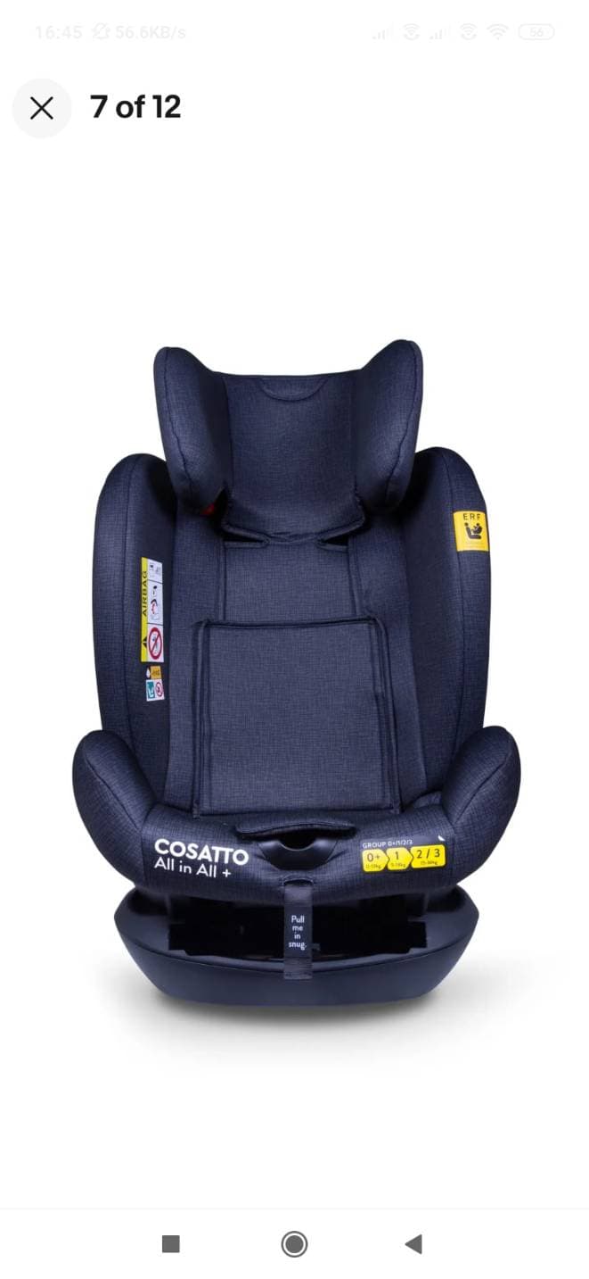 Cosatto all in all + car seat Groupon 0+ 123 from birth to 36kg (79lbs) MEGASTAR - 2