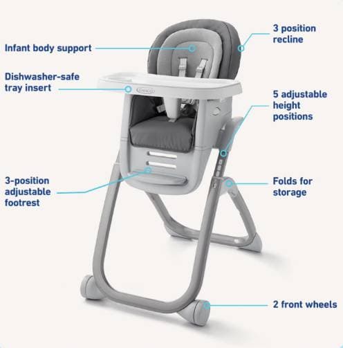 GRACO DuoDiner® DLX 6-in-1 Highchair - 3
