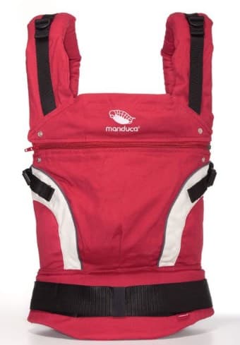 Baby carrier Manduca red - 1