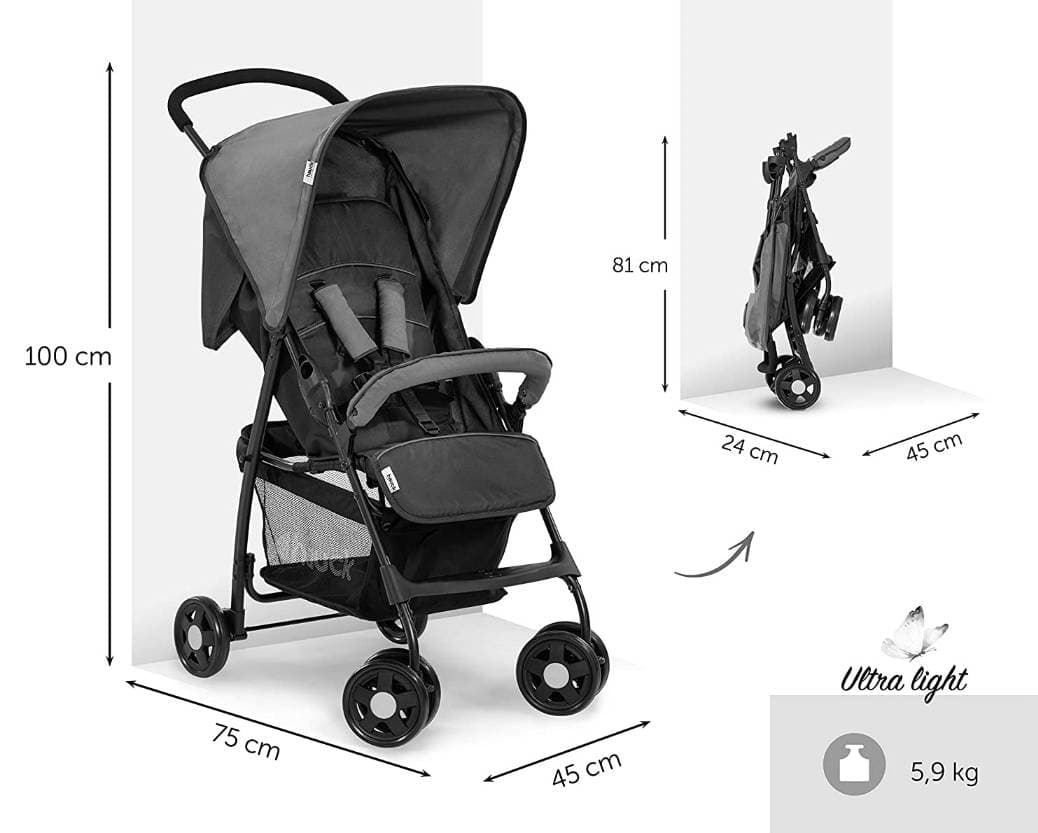 Hauck Lightweigt stroller up to 18kg - 3