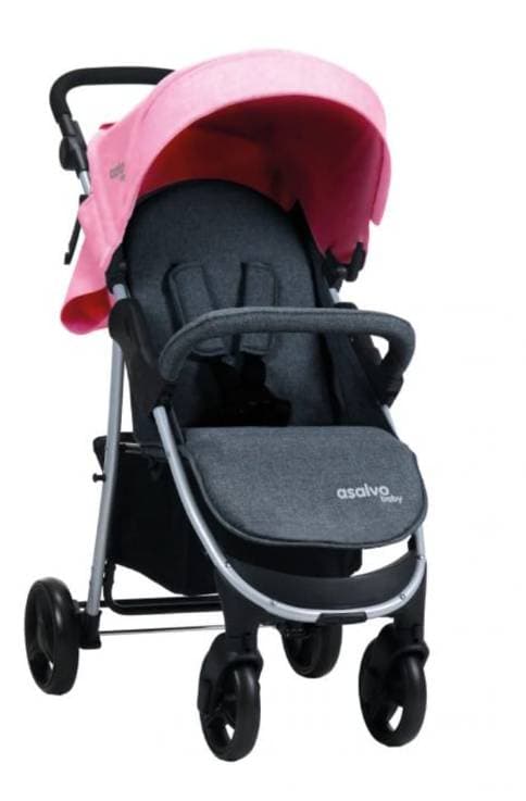 Passeggino rosa Asalvo (fino a 22 kg) - 3